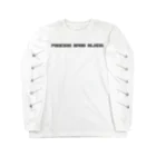 えすくりむん(フェンシング君)のFENCING EPEE BLADE GLAY Long Sleeve T-Shirt