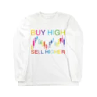 AURA_HYSTERICAのBuy high, sell higher ロングスリーブTシャツ