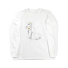 似顔絵婚姻届/スマホDIY婚姻届~ai.create~の無料♡婚姻届お揃い新婦VER. Long Sleeve T-Shirt