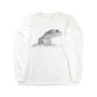 kanakanaのLeopard Gecko Long Sleeve T-Shirt