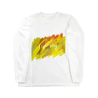 ポテコロアートショップの黄色の閃光 Long Sleeve T-Shirt