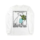 natsuno_bananaのSimple Polar Bear ロングスリーブTシャツ