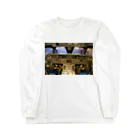 AAAstarsのスペースシャトル　コクピット Long Sleeve T-Shirt