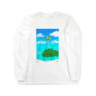 空想世界悠々社のソラをとぶいきもの Long Sleeve T-Shirt