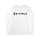 FUNNY JOKESのBINANCE-バイナンス- 黒ロゴ ロングスリーブTシャツ