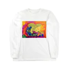 cion art shopのゆうやけぐも ロングスリーブTシャツ