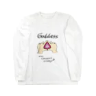 K＋K worksの【Goddess-pride&sexual consent】 Long Sleeve T-Shirt