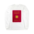 shechewsのワクチンパスポート Long Sleeve T-Shirt