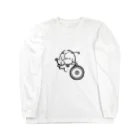 南村杞憂の銅鑼を持つ人 Long Sleeve T-Shirt