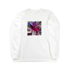 amekoamenokoのフラワー Long Sleeve T-Shirt