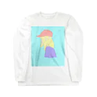 「お白湯」のベリーガール Long Sleeve T-Shirt