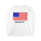 tsuru_yueのアメリカン🇺🇸 ロングスリーブTシャツ