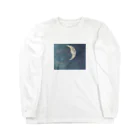 MAINA YUI SHOPの浮かぶ月 Long Sleeve T-Shirt