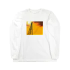 Psyche Webの夕景 ロングスリーブTシャツ