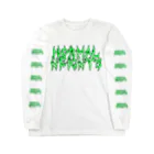 NormalHeightsのDeath logo ロングスリーブTシャツ