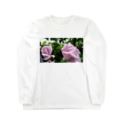 薔薇屋の双子薔薇 ロングスリーブTシャツ