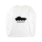 puikkoの8輪装甲車 Sd.Kfz.234/1（黒） Long Sleeve T-Shirt