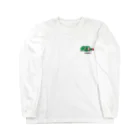 38　サンパチのどこメガネTシャツシリーズ　グリーン Long Sleeve T-Shirt