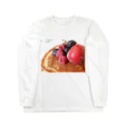 イエローローズのフルーツの森のパンケーキ Long Sleeve T-Shirt