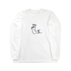 Sloping Shoulders Foxのおやゆび Long Sleeve T-Shirt