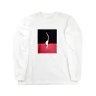 紅クラゲの自立ニンニク Long Sleeve T-Shirt