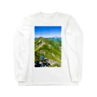 seaの爺ヶ岳　稜線 Long Sleeve T-Shirt