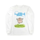 Tonpyoのはむてん（おさんぽ） Long Sleeve T-Shirt