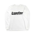 LONGOUTのLONGOUTブラックロゴ Long Sleeve T-Shirt