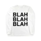 TOKYO LOGOSHOP 東京ロゴショップのBLAH BLAH BLAH ロングスリーブTシャツ