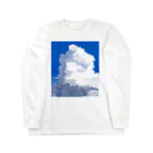 satoharuのもくもく積乱雲 ロングスリーブTシャツ