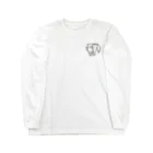 マイマイタケの怒ってます（白猫・控えめ） Long Sleeve T-Shirt