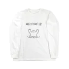 みぞぐちともやのWELCOME沼 ロングスリーブTシャツ