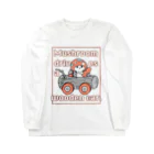 yuccoloのキノコとキの車 Long Sleeve T-Shirt