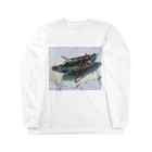 kurragommaクラヨンマの森に住む小舟 Long Sleeve T-Shirt