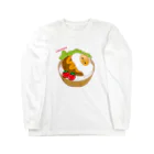 Draw freelyのロコモコ Long Sleeve T-Shirt