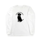 Yoshitomosのwith TRIXIE What are you eating? ラブラドール Long Sleeve T-Shirt