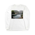 ORIORIの池原ダム ロングスリーブTシャツ