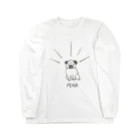 ぱをみせのパグ Long Sleeve T-Shirt