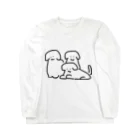 とってもかわいいショップの3匹のいぬ Long Sleeve T-Shirt