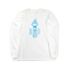 べれ {suzuri} ふぁなのクレゲ中毒（両替キープを行いますか？）【ブルー】 Long Sleeve T-Shirt