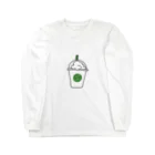 ユリナのくまフラペチーノ ロングスリーブTシャツ