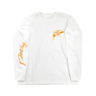 dbqpのチートデイ バスケットボール ピザ Cheat day Basketball Pizza Long Sleeve T-Shirt