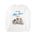 芦屋のムートン嬢の家族写真 Long Sleeve T-Shirt