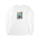 shop_newton_isaacのGlitch_1 ロングスリーブTシャツ