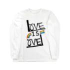 CherryLapparのLOVE IS LOVE ロングスリーブTシャツ