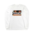 森本ドキュメントTV SHOPのサムネロングスリーブTシャツ #36「ウマテラスオオミカミなんだ」 Long Sleeve T-Shirt