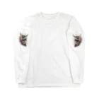 螺鈿の会の般若　桜　刺青 Long Sleeve T-Shirt