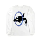 LalaHangeulのORCA シャチ ロングスリーブTシャツ