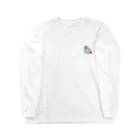 塩チャンネルの塩ちゃんロゴ Long Sleeve T-Shirt