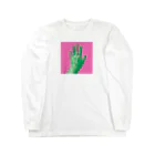 ついうんかっりの裏を見てみましょう。 Long Sleeve T-Shirt